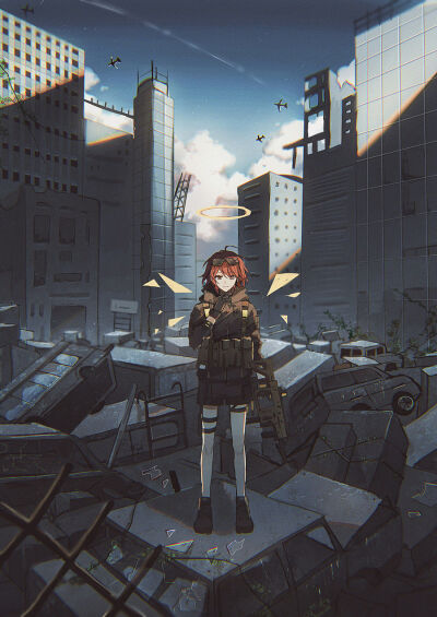 明日方舟# 能天使 画师:lococo