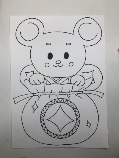 儿童画喷壶