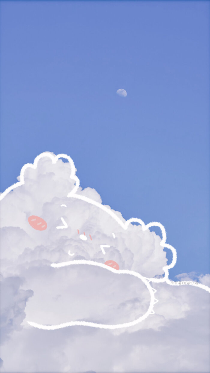 云朵涂鸦 - 堆糖,美图壁纸兴趣社区