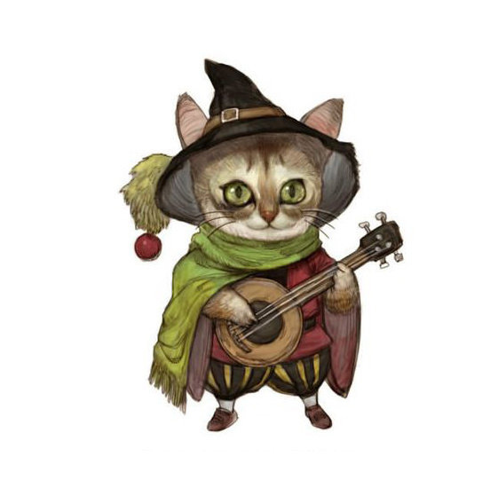 猫咪插画