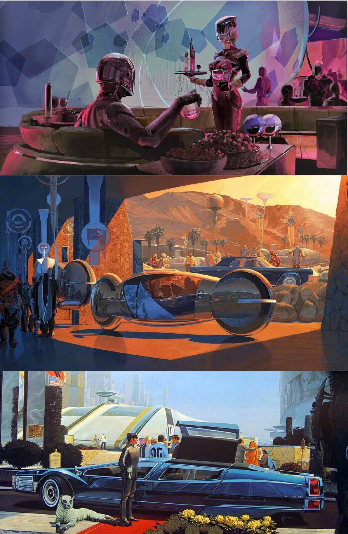 科幻电影概念设计师,未来主义艺术家 席德·米德 (syd mead) 去世