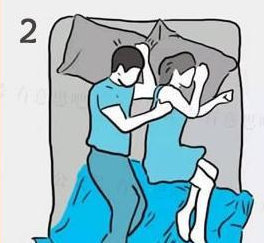 什么睡姿抱女友最舒服#情侣间最常见的几种睡姿,你是哪个?