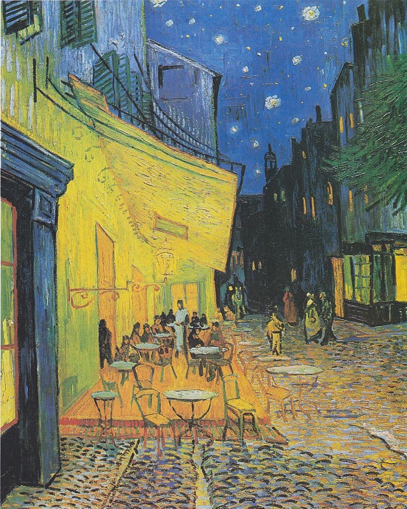 夜间的露天咖啡座,1888年(文森特·梵高作品)