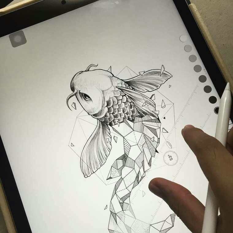 几何体动物插画~ 作者:菲律宾插画师 kerby rosanes