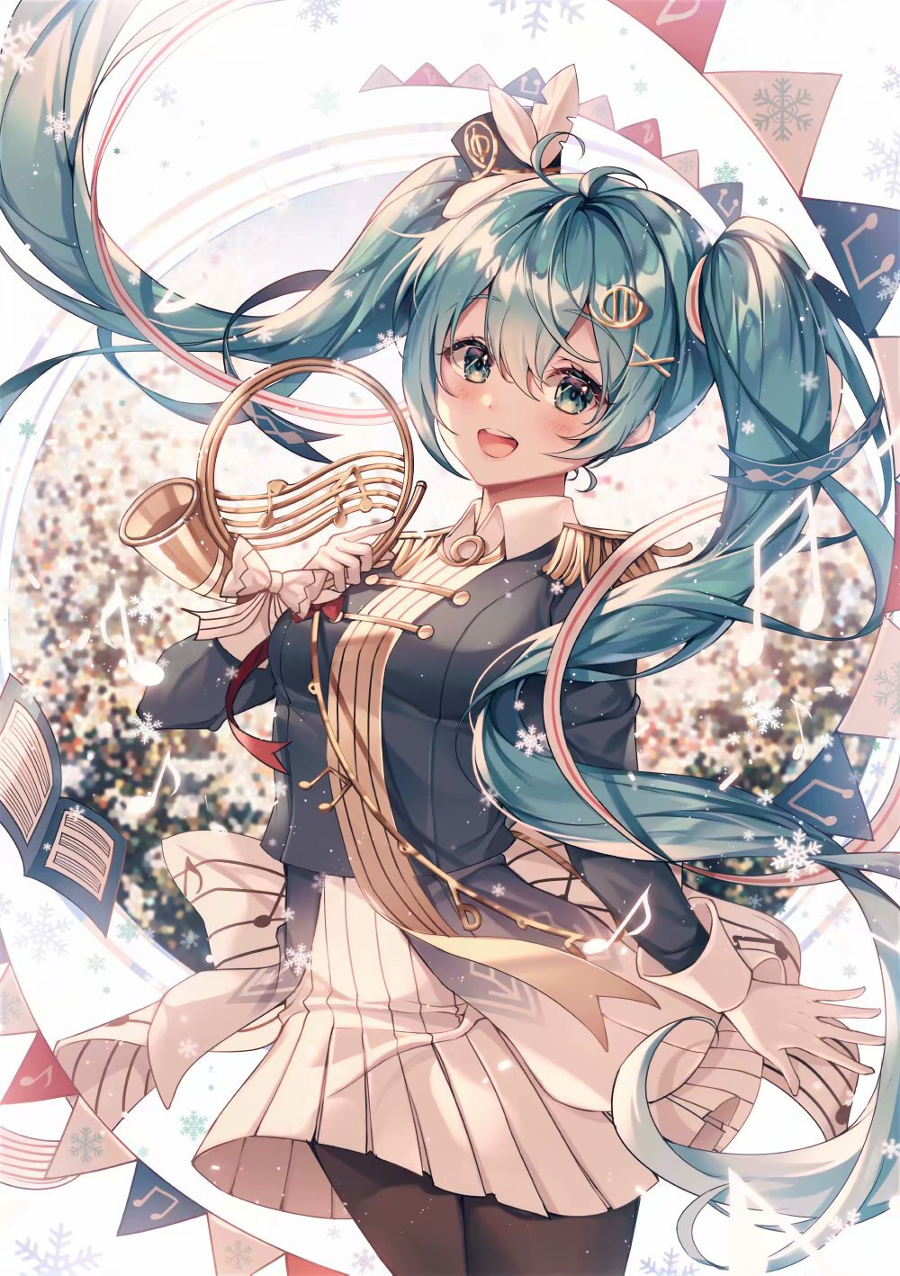 初音未来# miku 画师:ttosom - 堆糖,美图壁纸兴趣