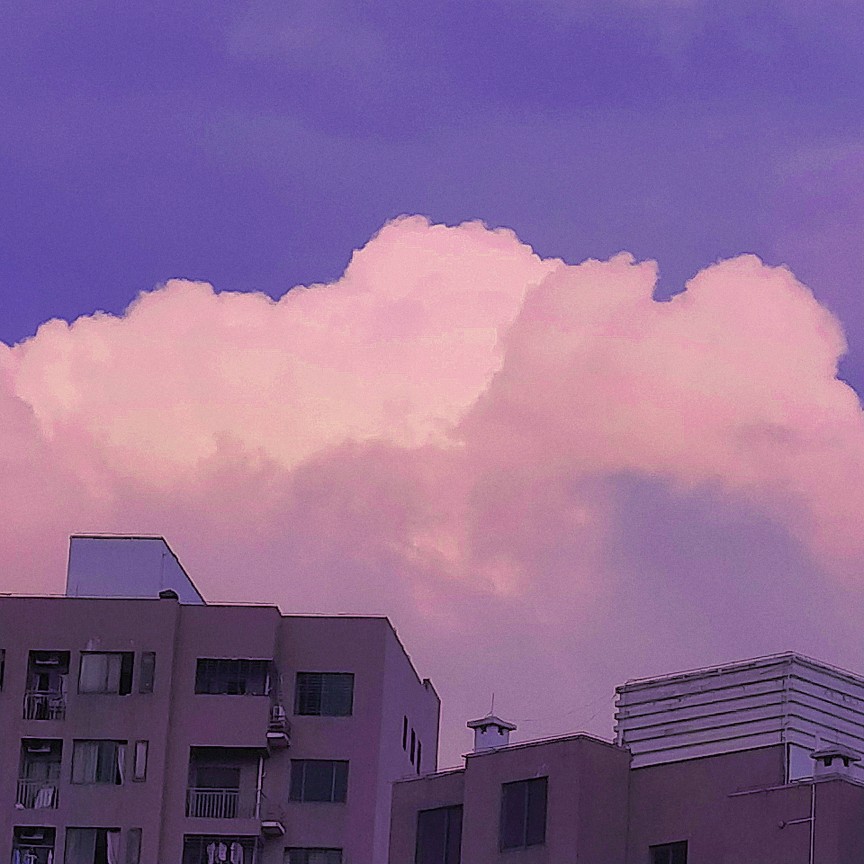 背景图云日落