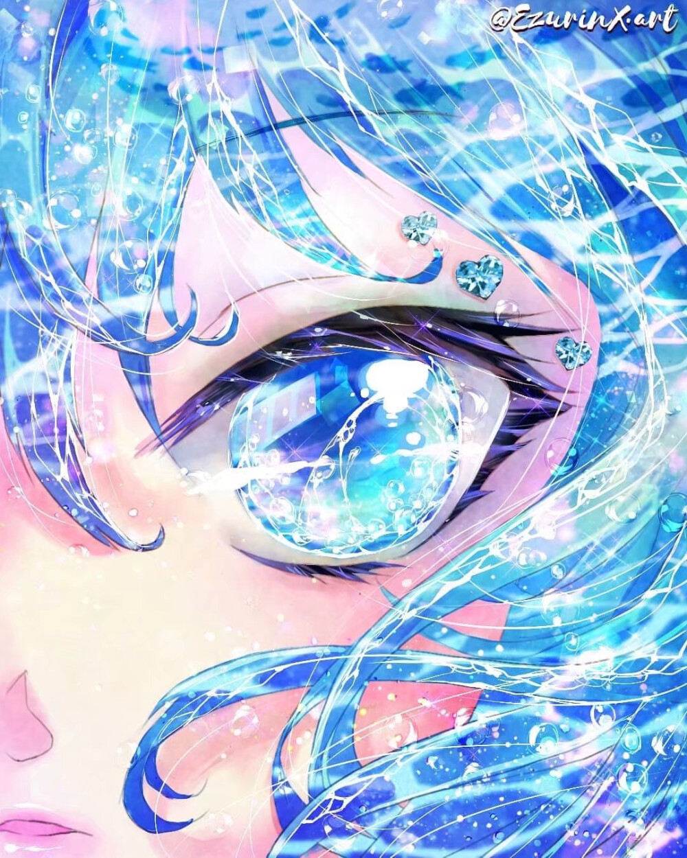 眼睛ins:ezurinx.art 676767 - 堆糖,美图壁纸