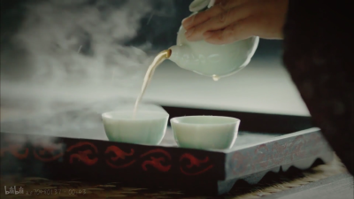 喝茶古风动漫