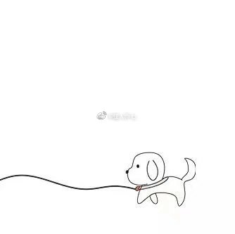 狗遛狗 
