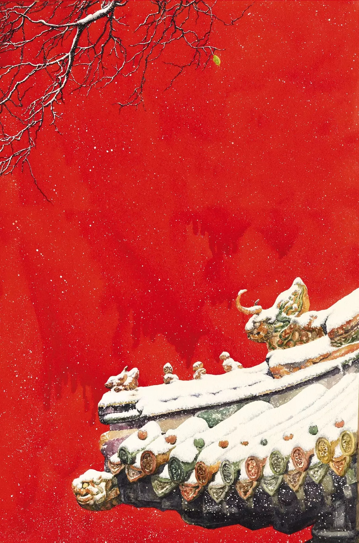 岁末年初，还是最爱这一抹中国红_cm_北京画院_红色