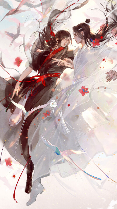 魔道祖师壁纸蓝忘机魏无羡