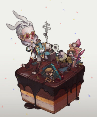 第五人格国际服律师生日贺图