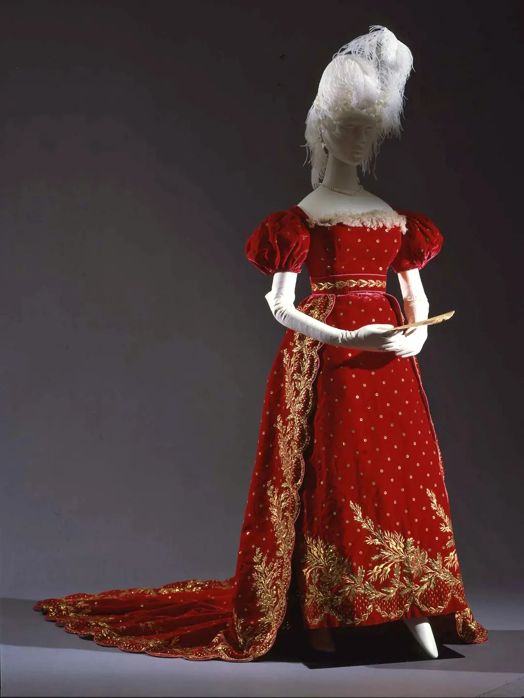 帝政时期宫廷礼服,1824-1829年