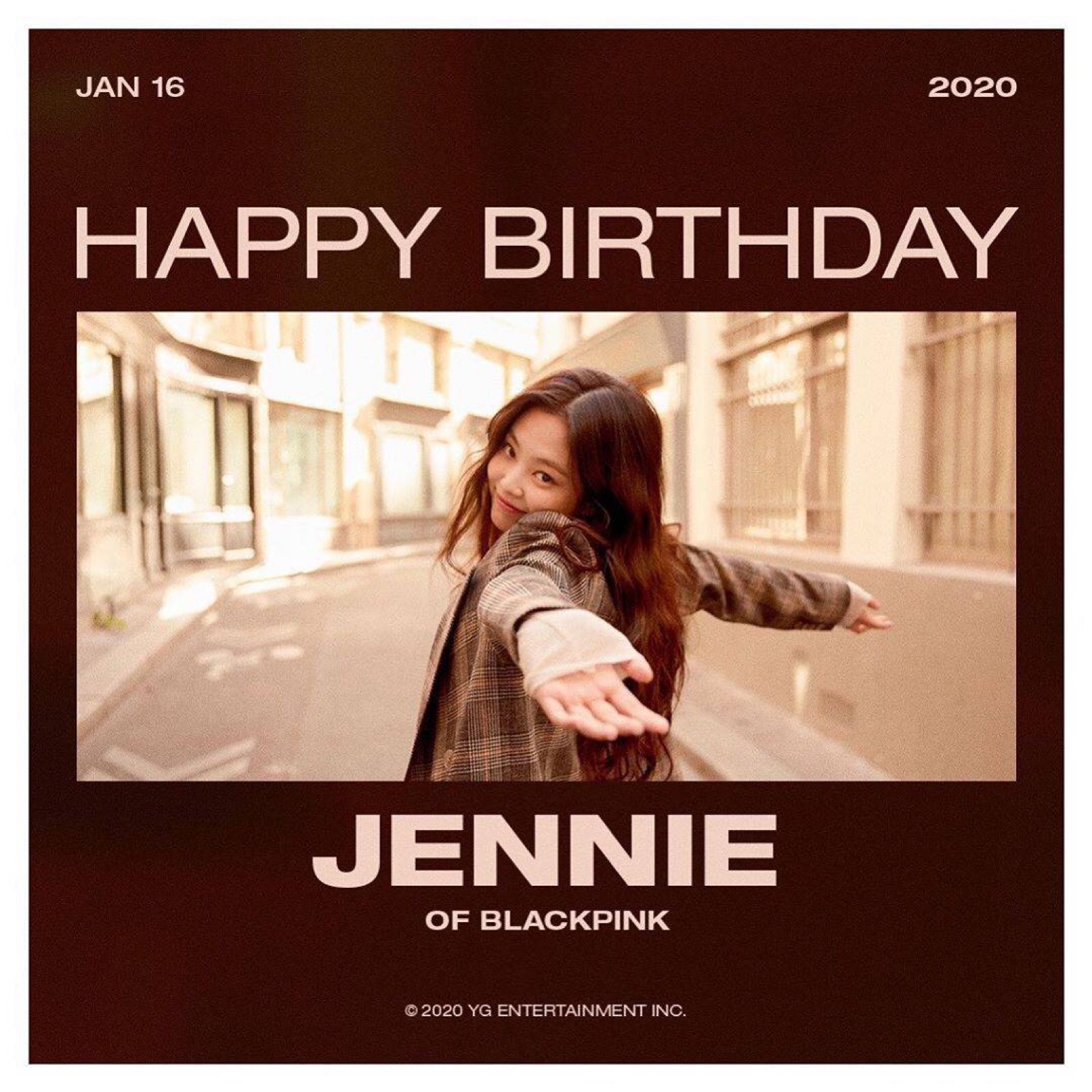 jennie生日快乐