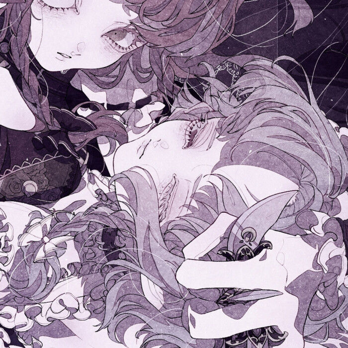【动漫情头】闺蜜头像 姬头 眼神杀 木偶画风
