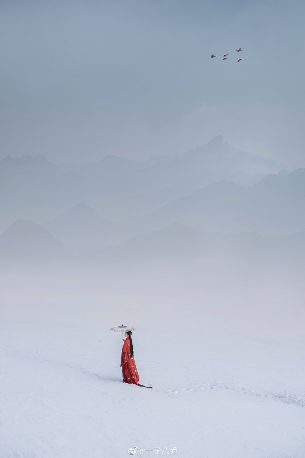 郑州约拍##古风##汉服才是真的绝##汉服写真##郑州约拍啦# #雪景