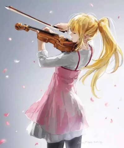 鞠婧祎拉小提琴