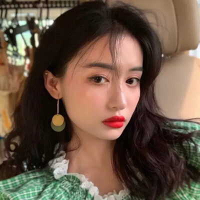 黄色系女生头像