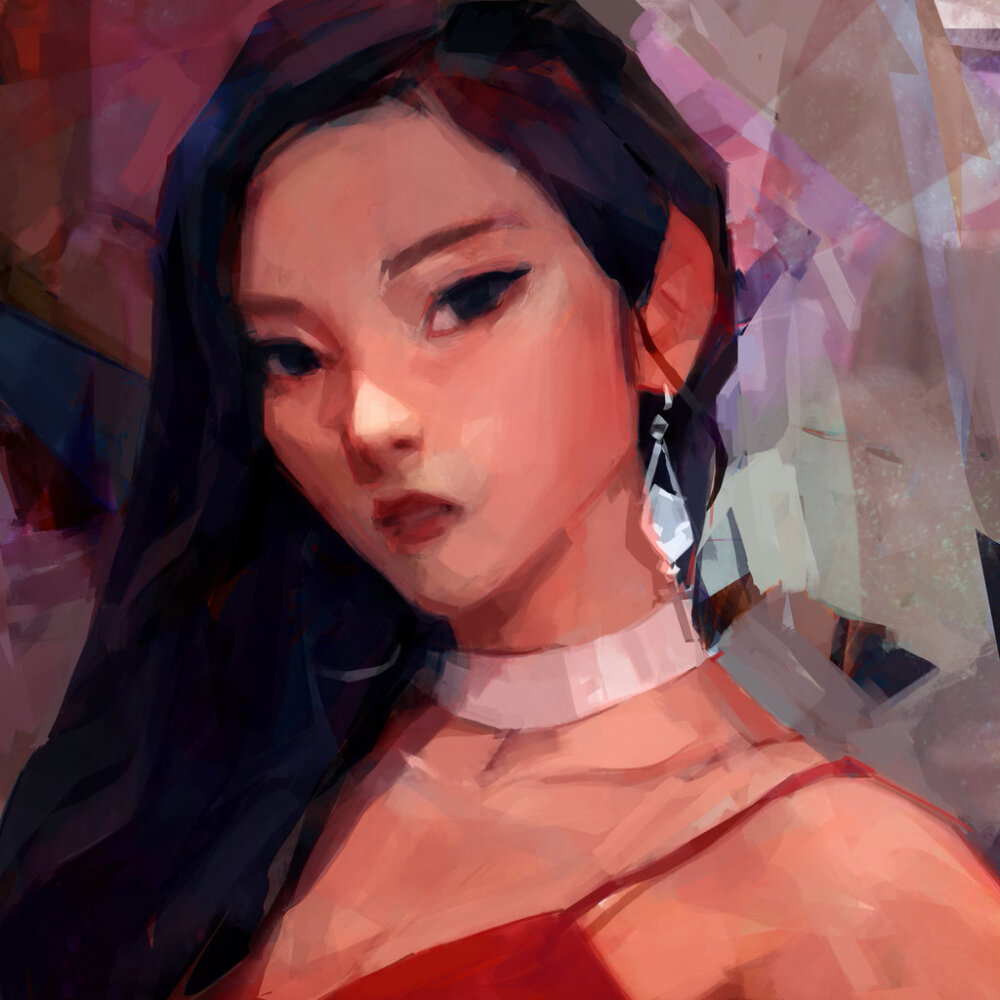 人物头像插图