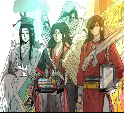 《天官赐福》《魔道祖师》《重生之人渣反派自救系统》