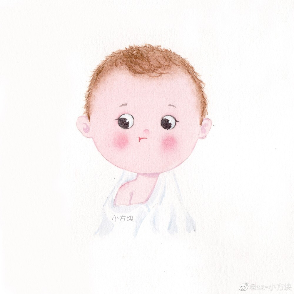 萌娃头像,手绘头像