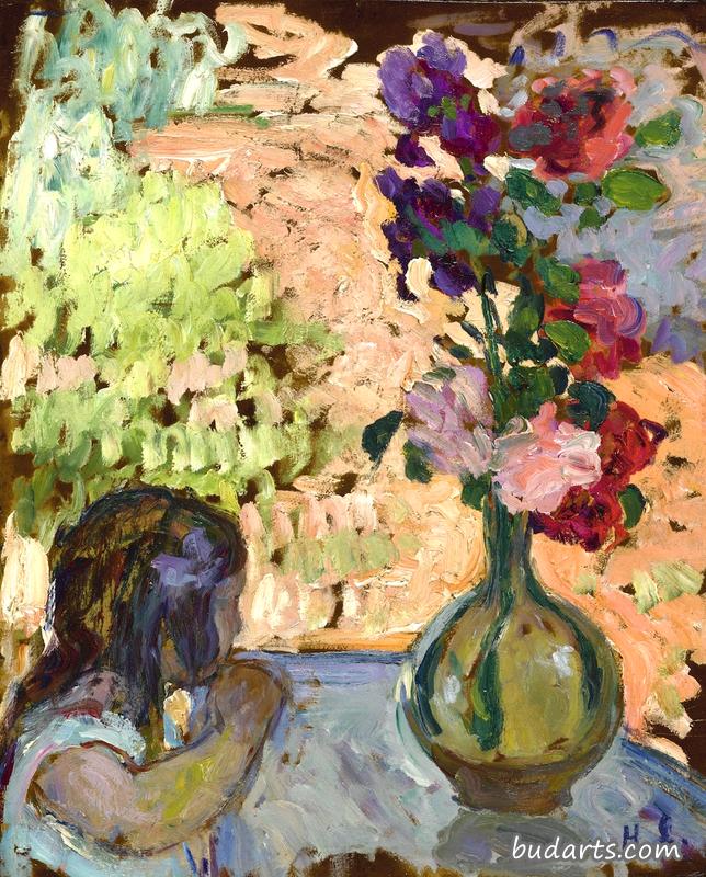 莱巴斯克(henri lebasque)(法)1865-1937 后印象派画家