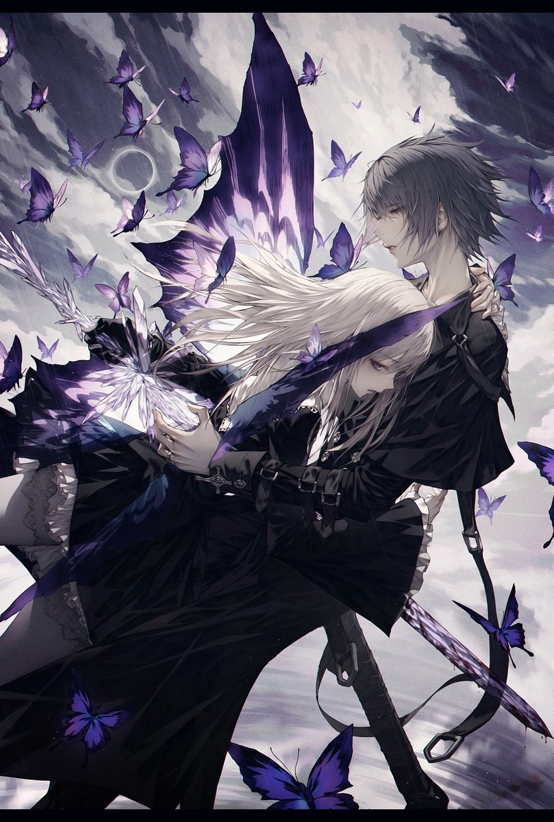 插画师anke笔下暗黑系小姐姐,又美又飒