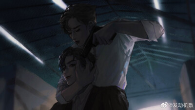 博君一肖手绘饭绘漫画