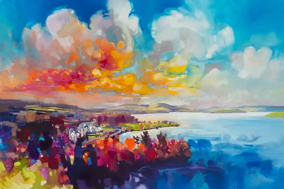 多彩的天空和海-斯科特·奈史密斯 - 堆糖,美图壁纸