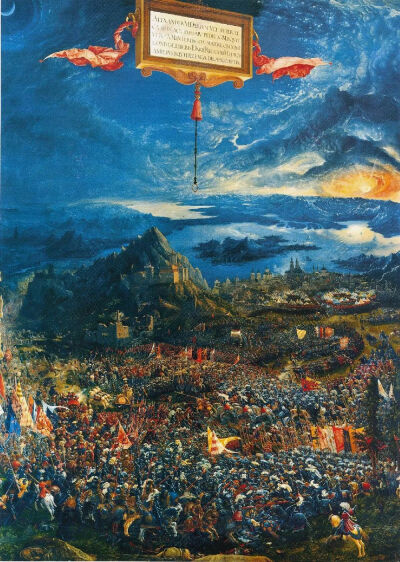 阿尔布雷希特·阿尔特多弗尔《battle of issus,158.4×120.