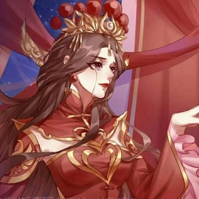 动漫情侣头像,中国风#月亮躲在云里,我也想躲在你怀里(@以辞)