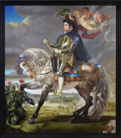 凯欣德·威利《equestrian portrait of king philip ii(michael