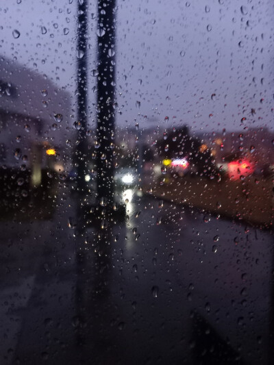 淋雨的车窗玻璃 - 堆糖,美图壁纸兴趣社区