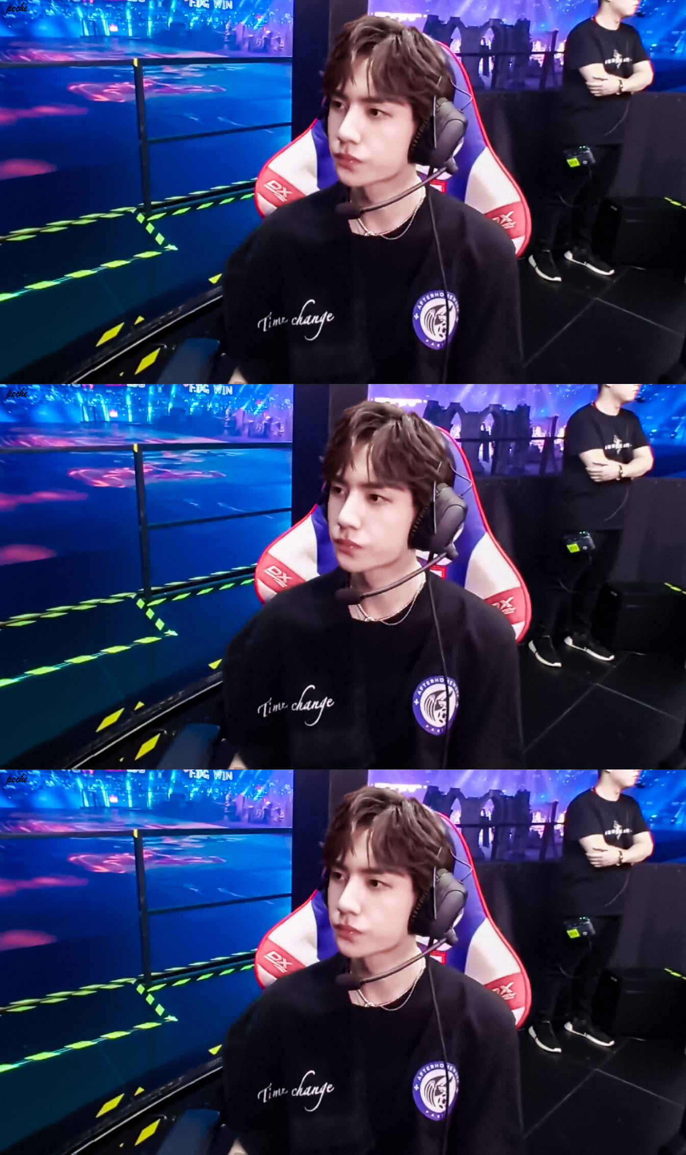 180916 英雄联盟七周年明星表演赛 截修@uniq-王一博 cr:logo(电竞