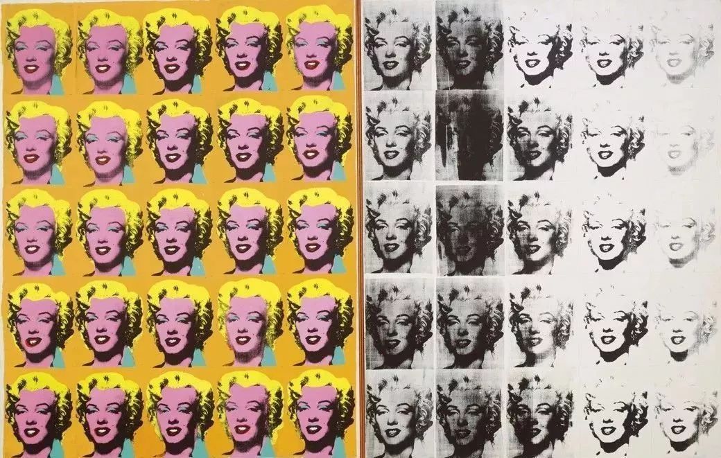 安迪·沃霍尔《marilyn diptych》,1962年