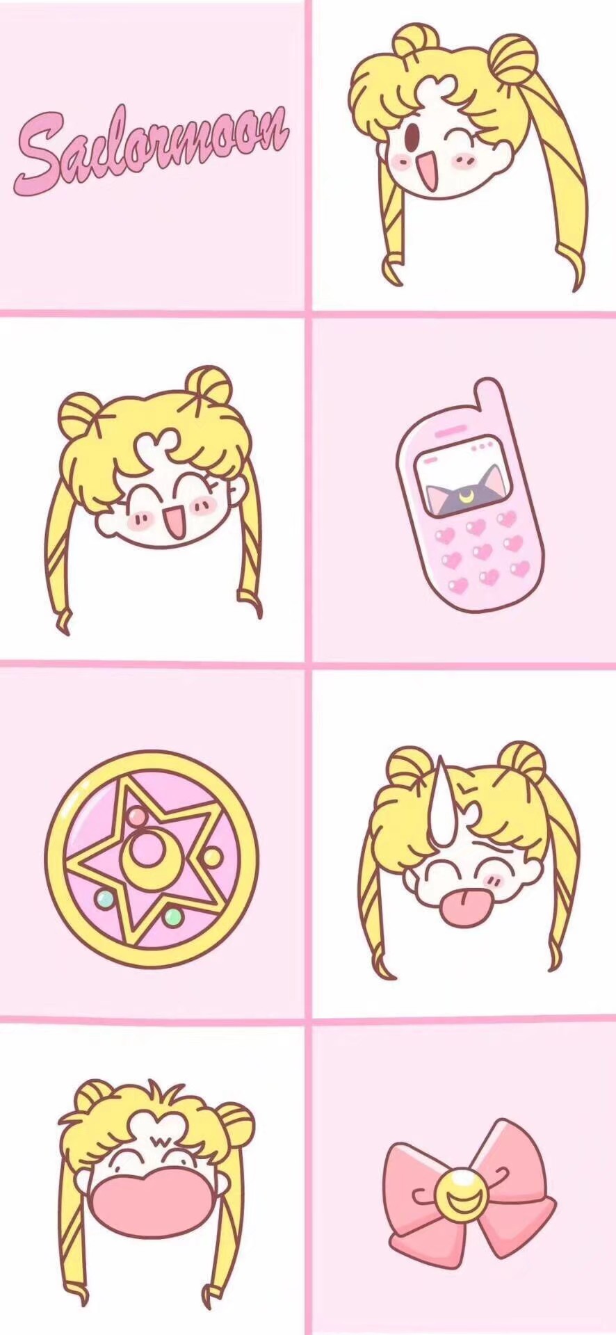 可爱卡通少女心壁纸