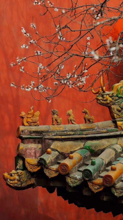 中国风屋檐宫廷 - 堆糖,美图壁纸兴趣社区