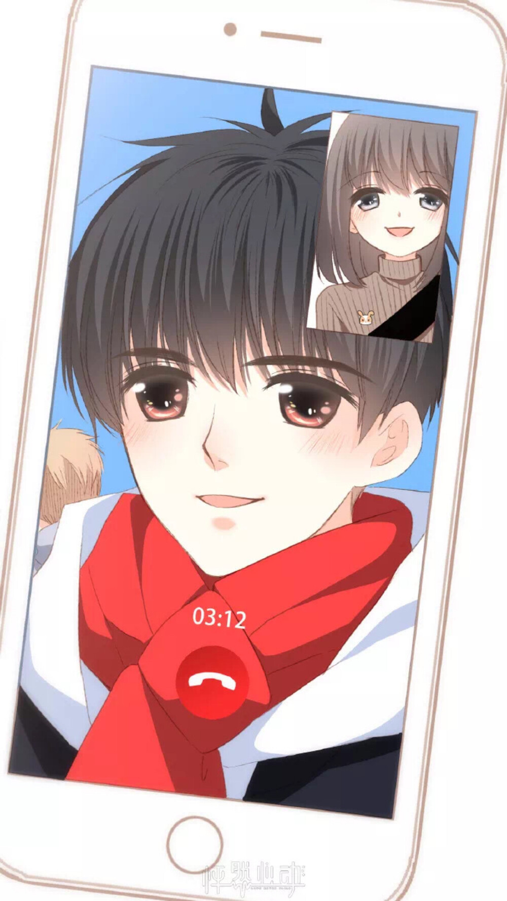 来源:怦然心动漫画
