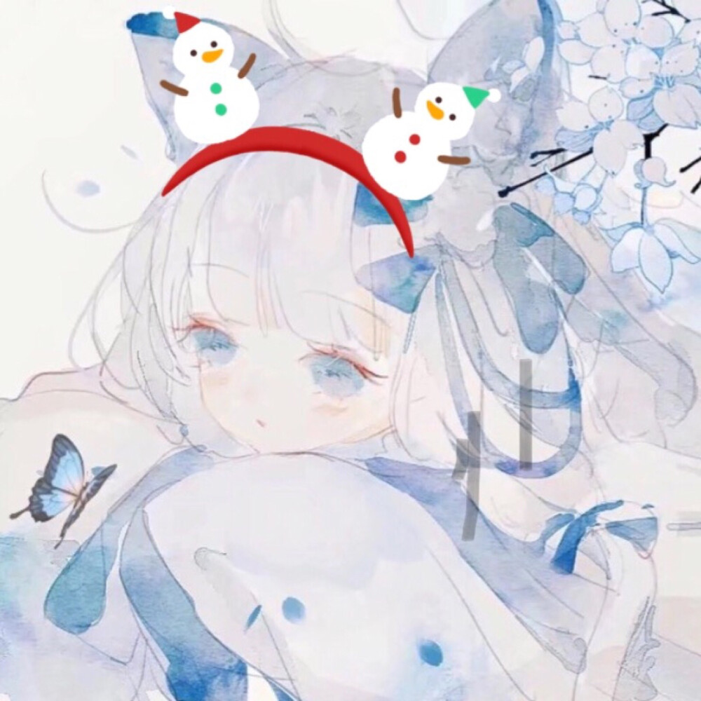 二次元动漫头像女生漫头#冷瞳
