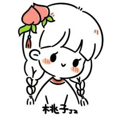 简笔画,水果女孩