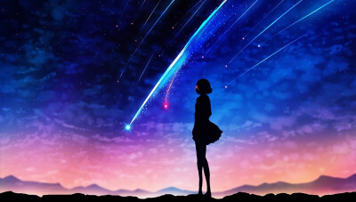 星空 樱花