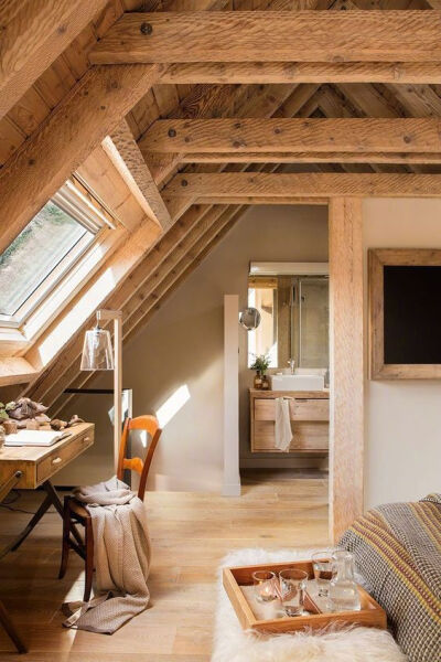 屋顶木屋