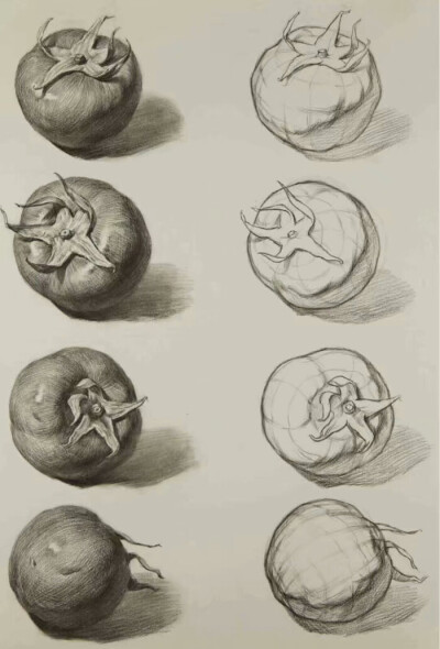 素描水果单体