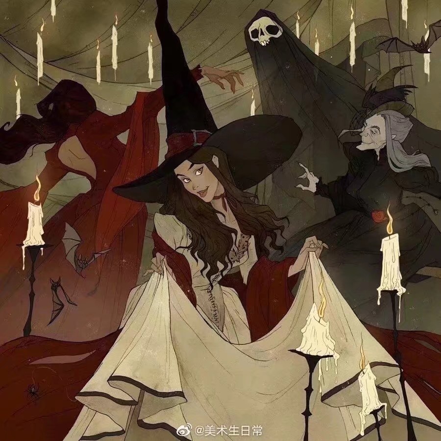 暗黑童话意大利画师 abigail larson