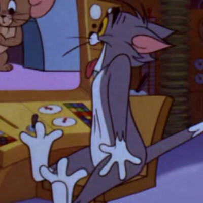 猫和老鼠 情侣头像