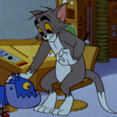 猫和老鼠 情侣头像