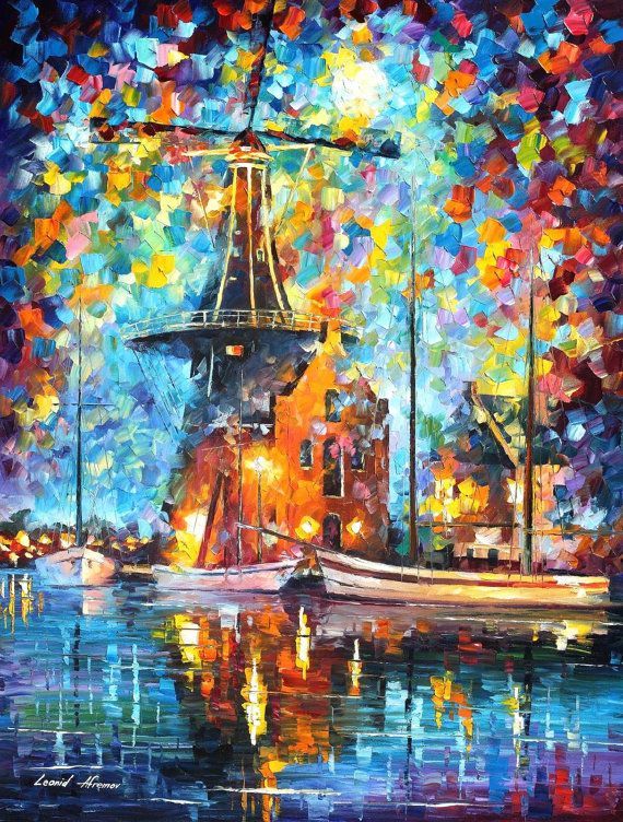 李奥尼德·阿夫列莫夫(leonid afremov 出生于白俄罗斯维捷布斯克市)