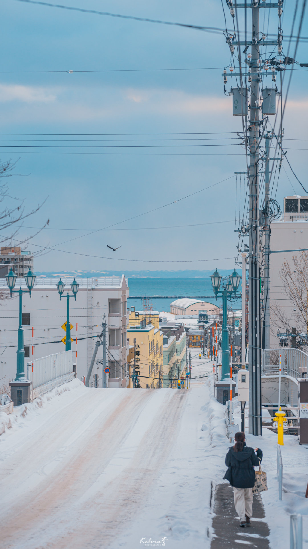 北海道的街与海 kelvin李|北海道小樽市