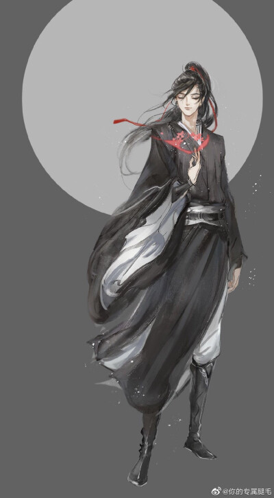 魔道祖师 插画壁纸忘羡