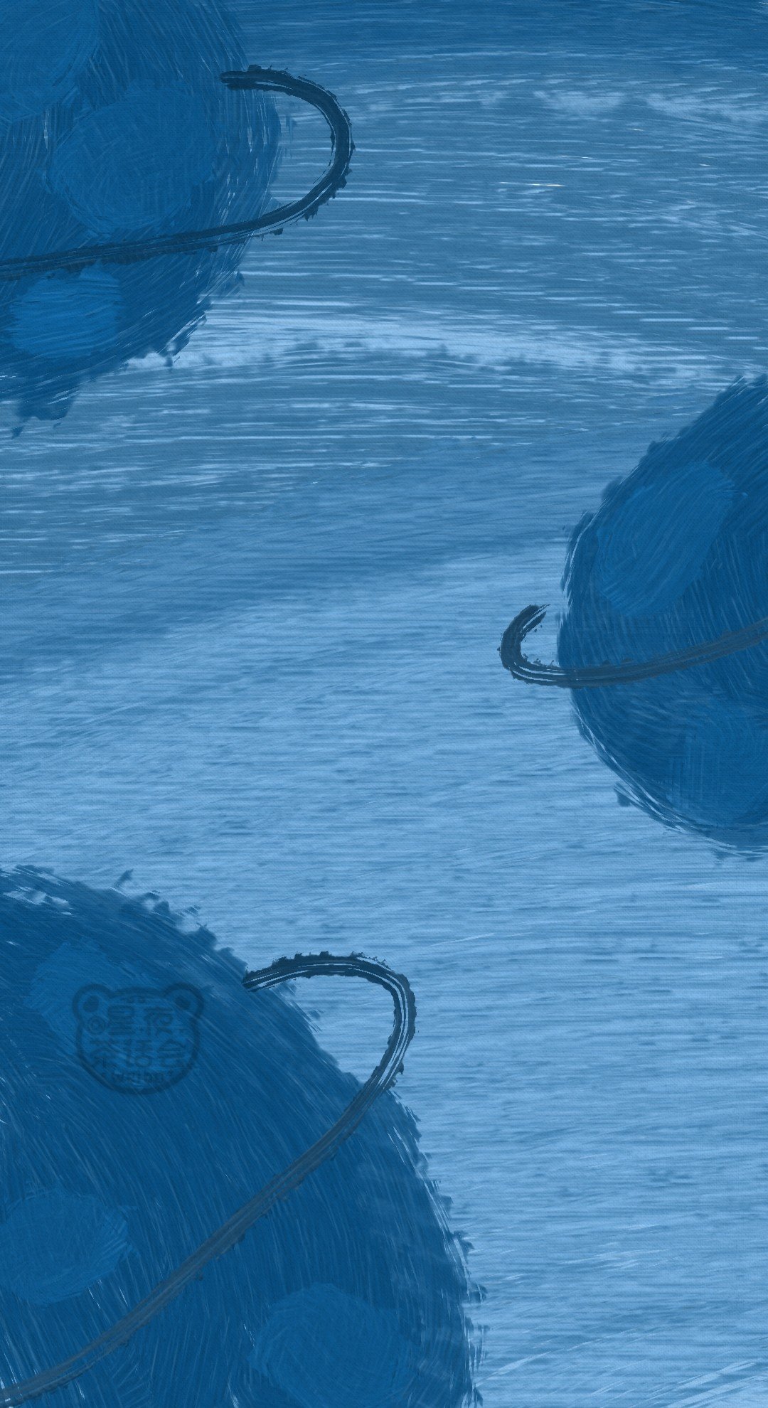 油画壁纸/少女心